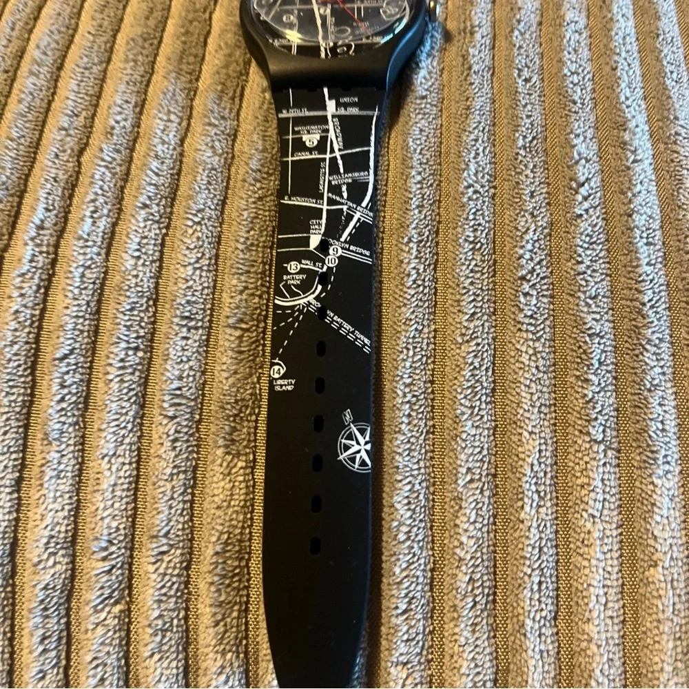 Swatch Special 2017 - SUOZ244 - Broadway -Greetings from NwOT York - NUOVO - Picture 3 of 7